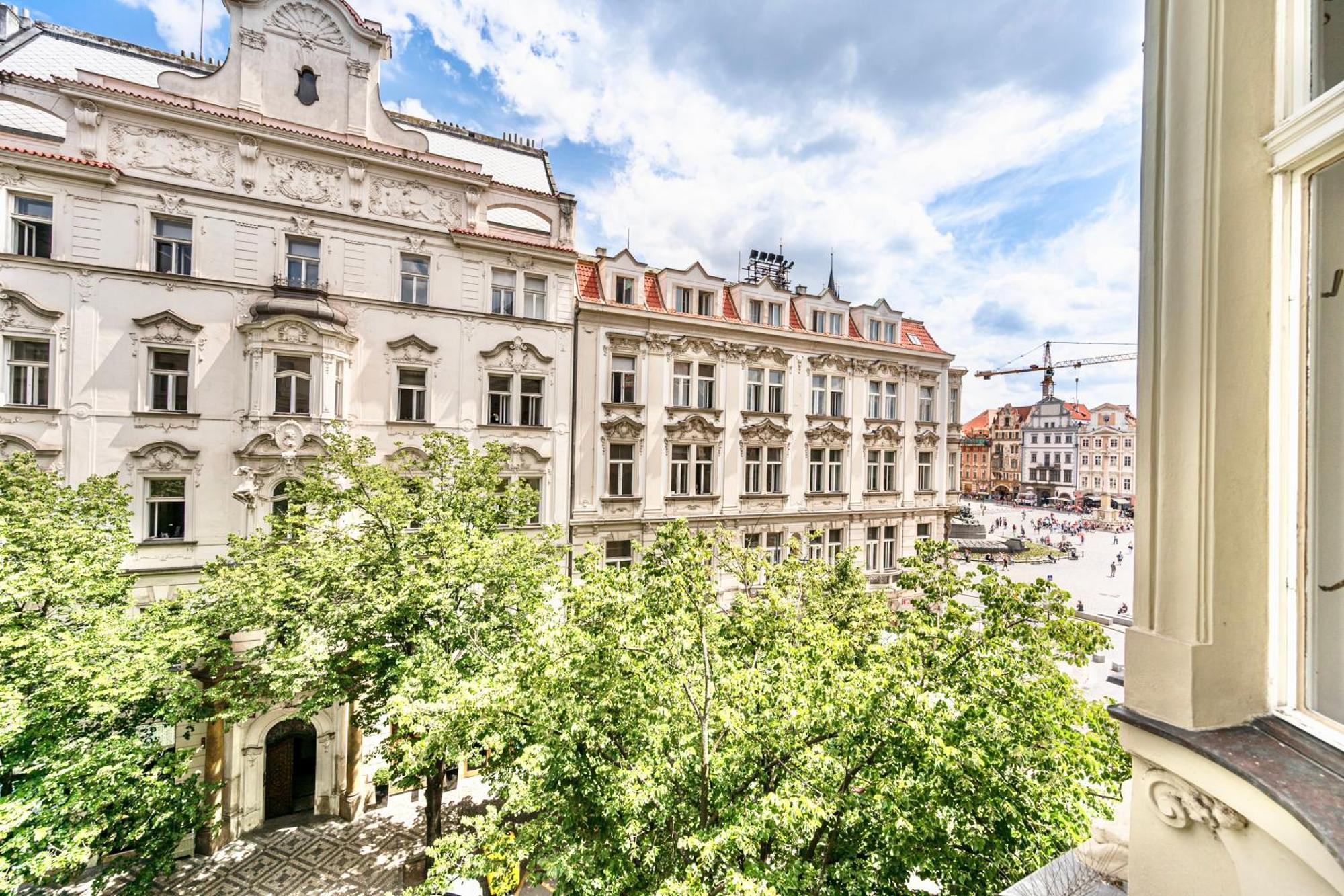 The Old Town Square & Parizska Apartments Prága Kültér fotó