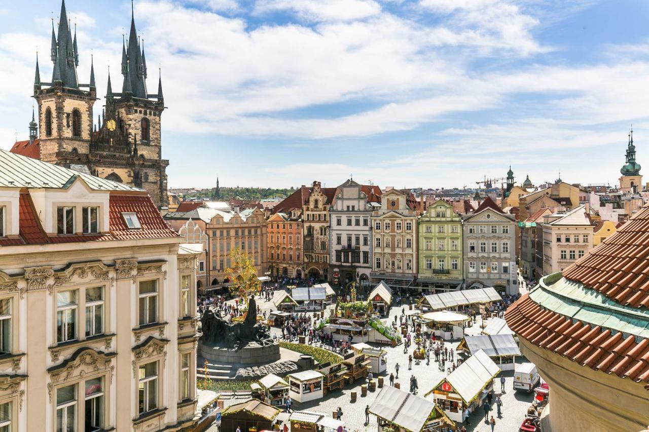 The Old Town Square & Parizska Apartments Prága Kültér fotó